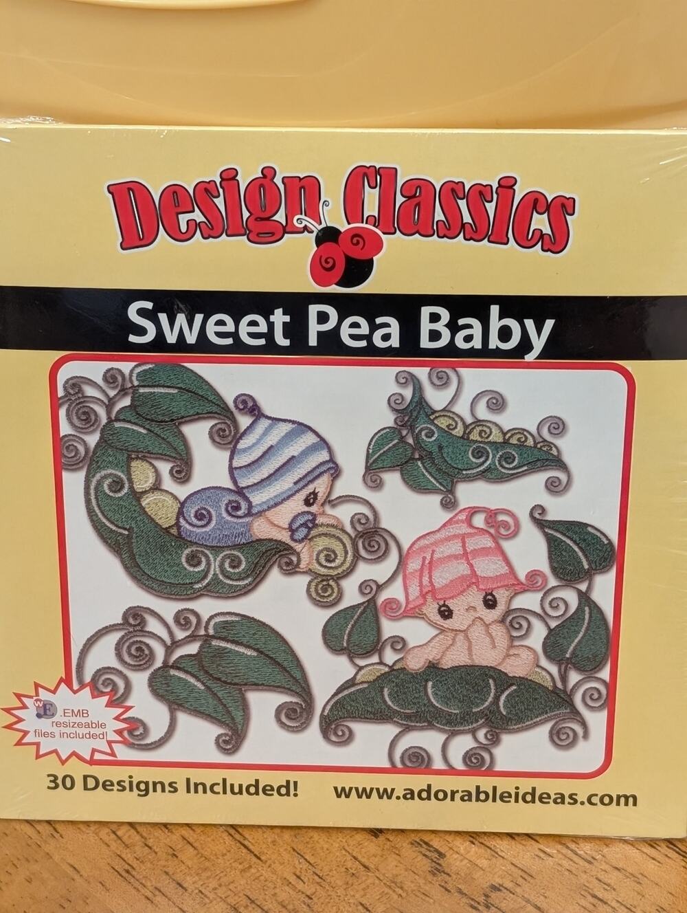 New John Deers Adorable Ideas Sweet Pea Baby Machine Embroidery Design CD